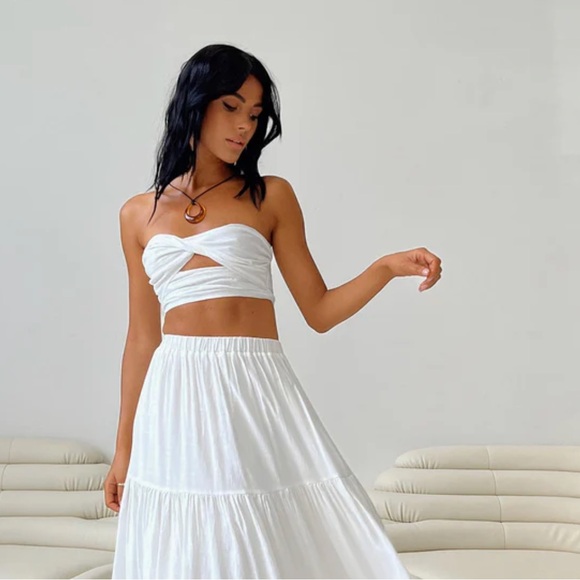 Princess Polly Crop Top Size 4 - Picture 2 of 6